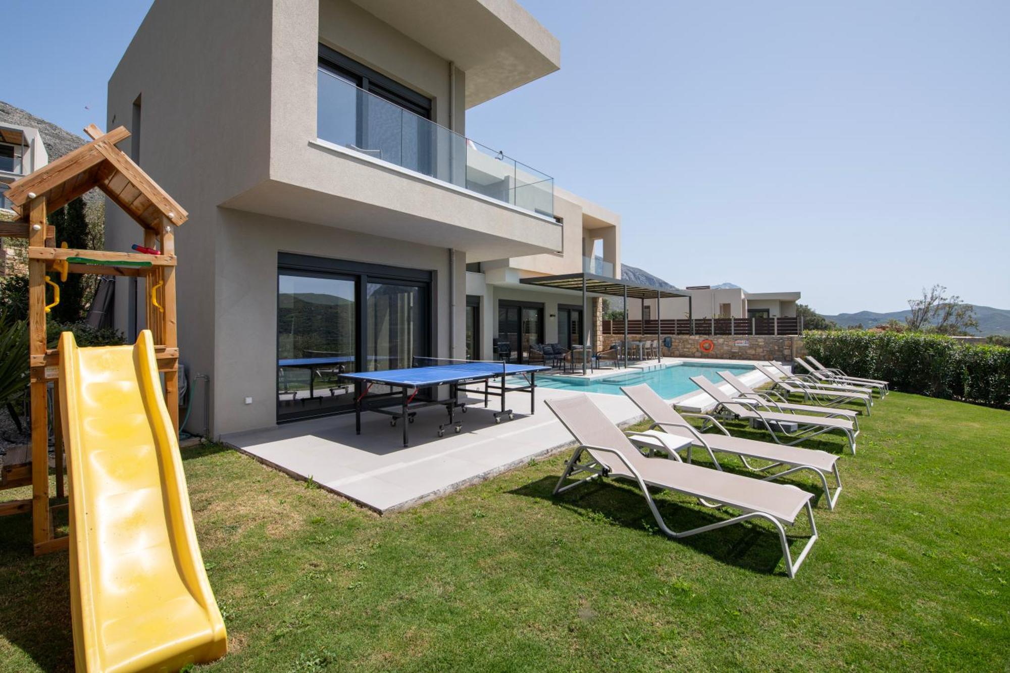 Porti Villas Aphrodite Asomatoi Extérieur photo