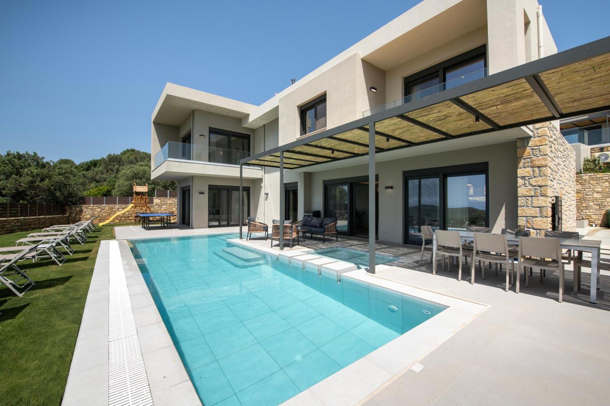 Porti Villas Aphrodite Asomatoi Extérieur photo