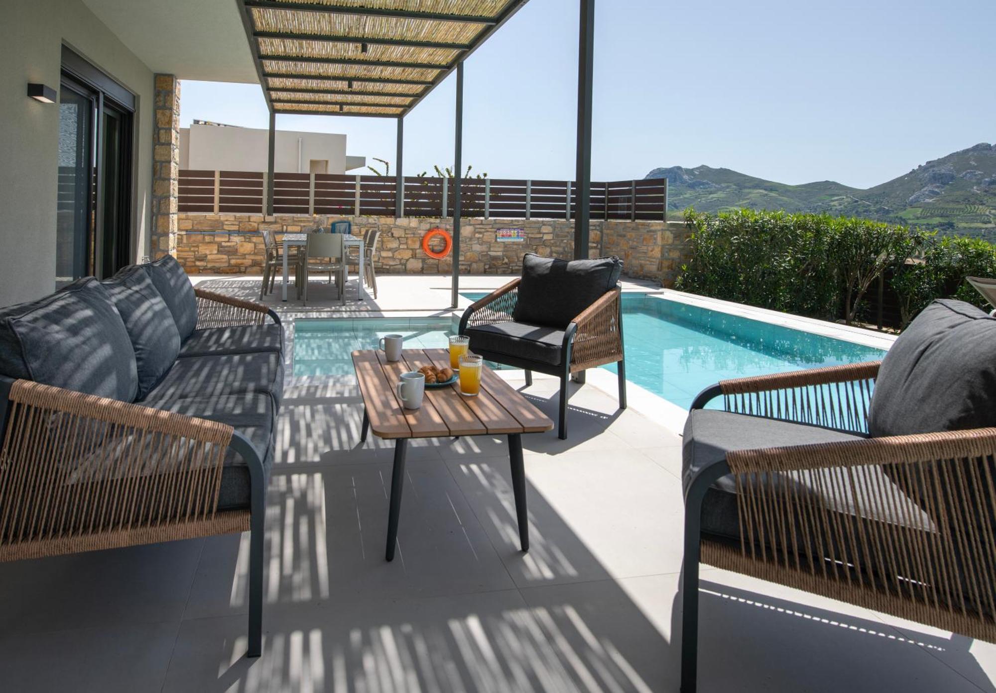 Porti Villas Aphrodite Asomatoi Extérieur photo