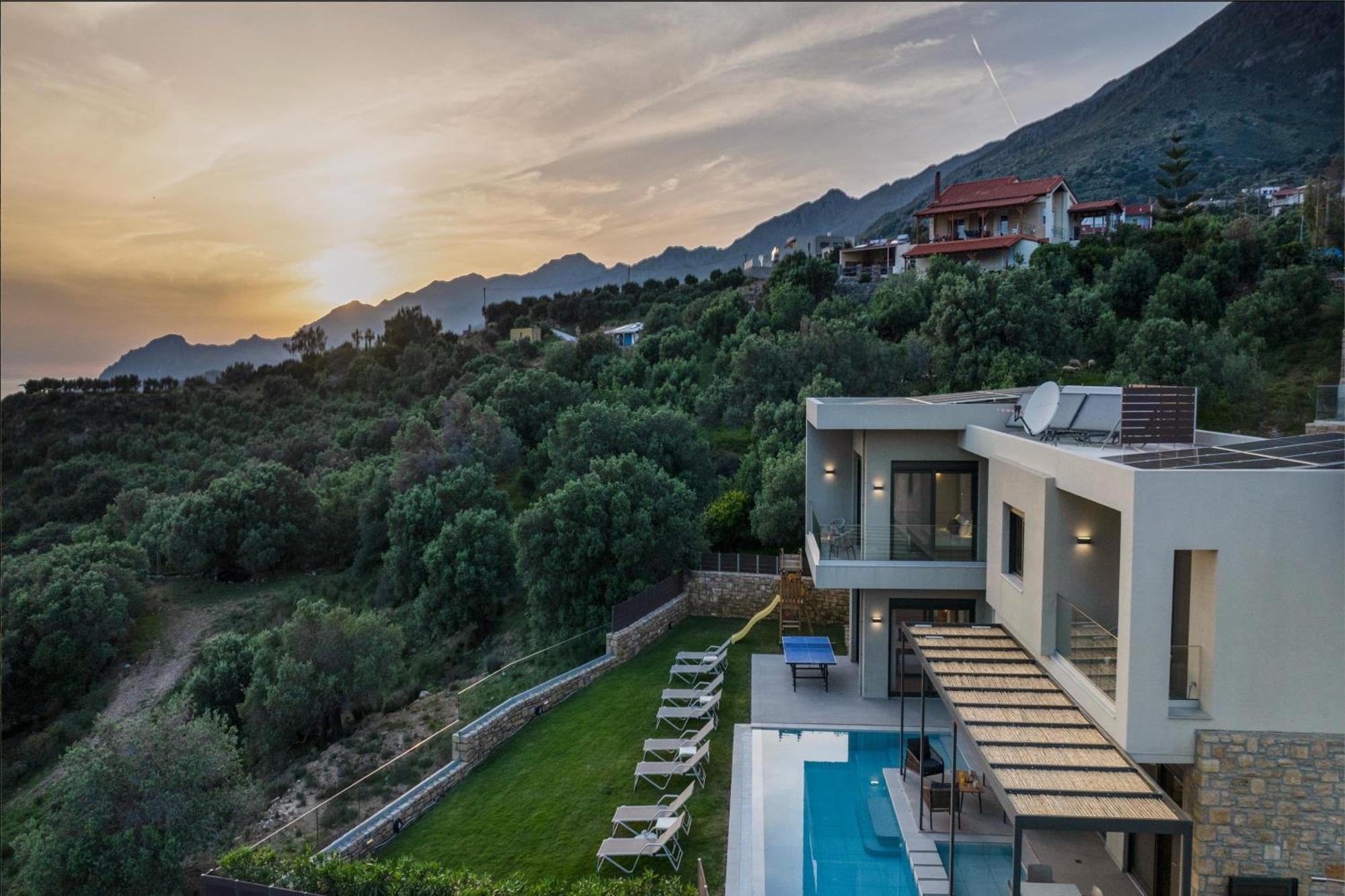 Porti Villas Aphrodite Asomatoi Extérieur photo