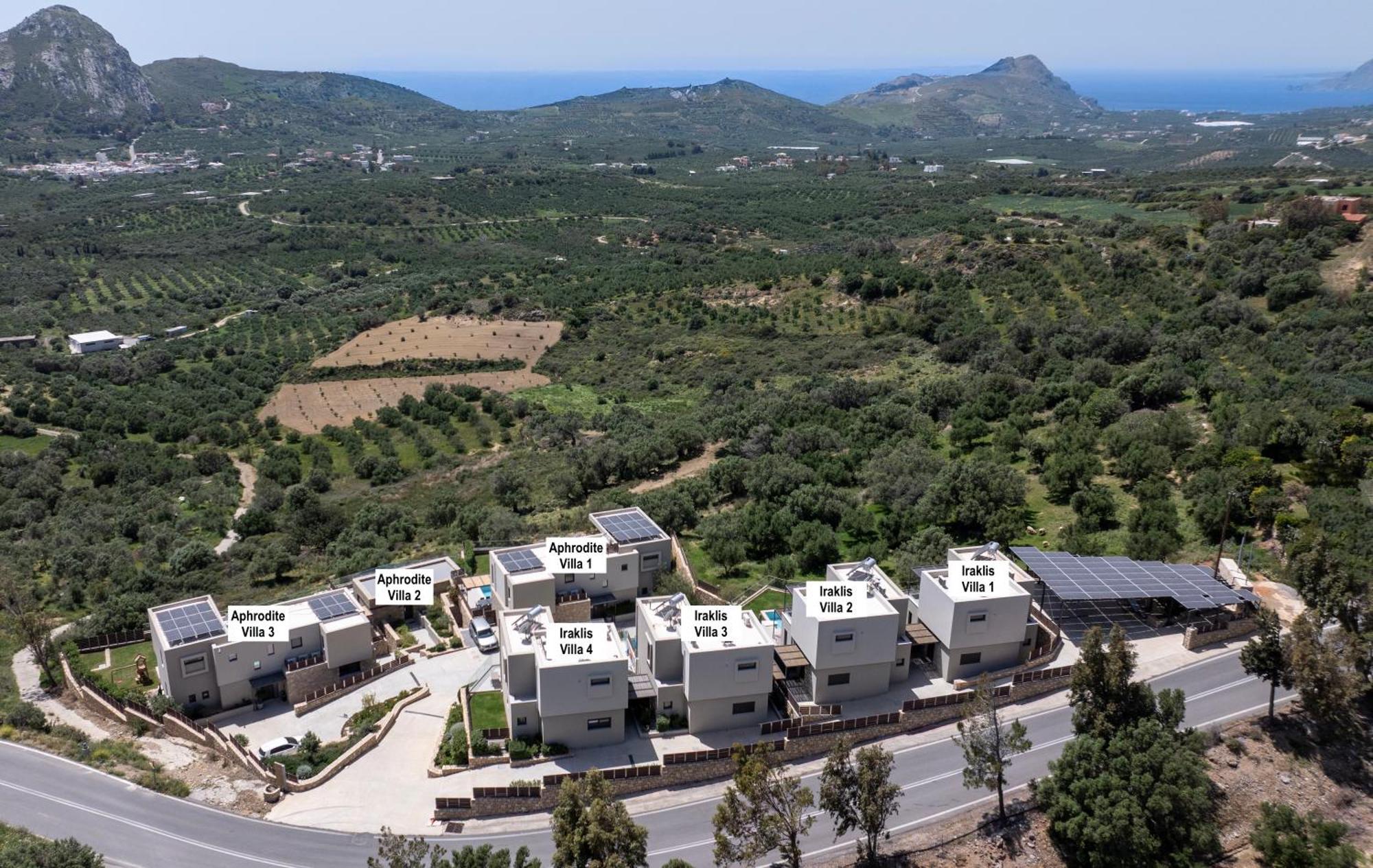 Porti Villas Aphrodite Asomatoi Extérieur photo