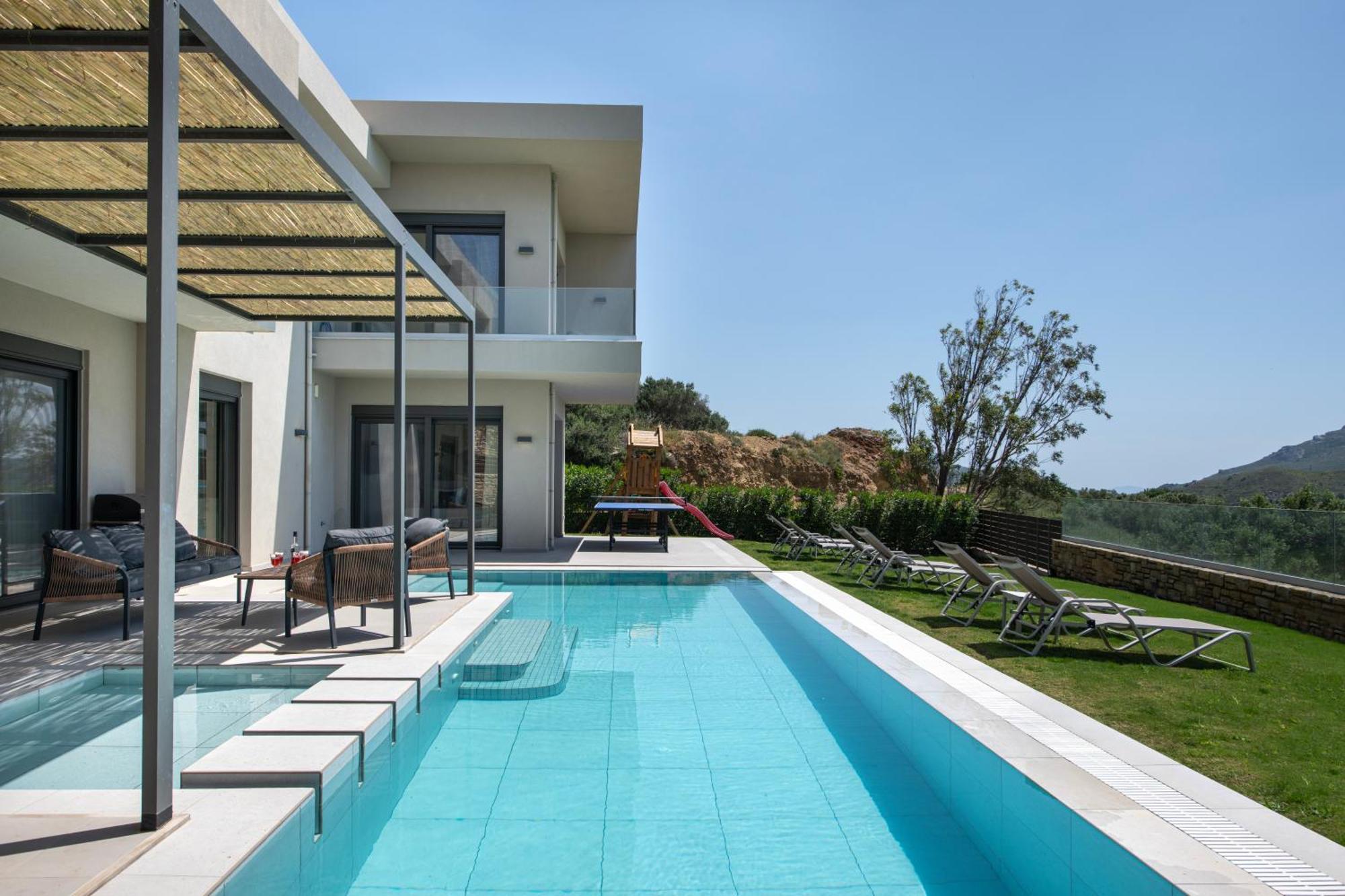 Porti Villas Aphrodite Asomatoi Extérieur photo