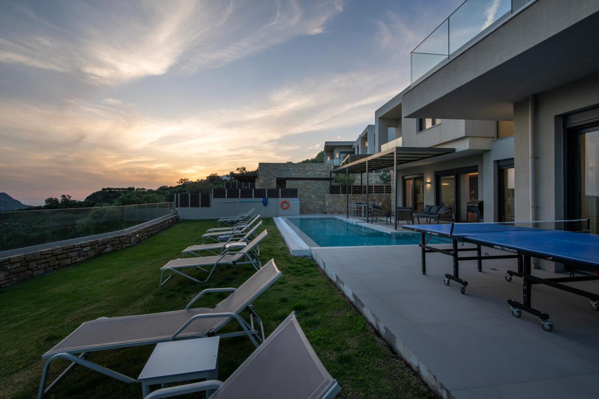 Porti Villas Aphrodite Asomatoi Extérieur photo