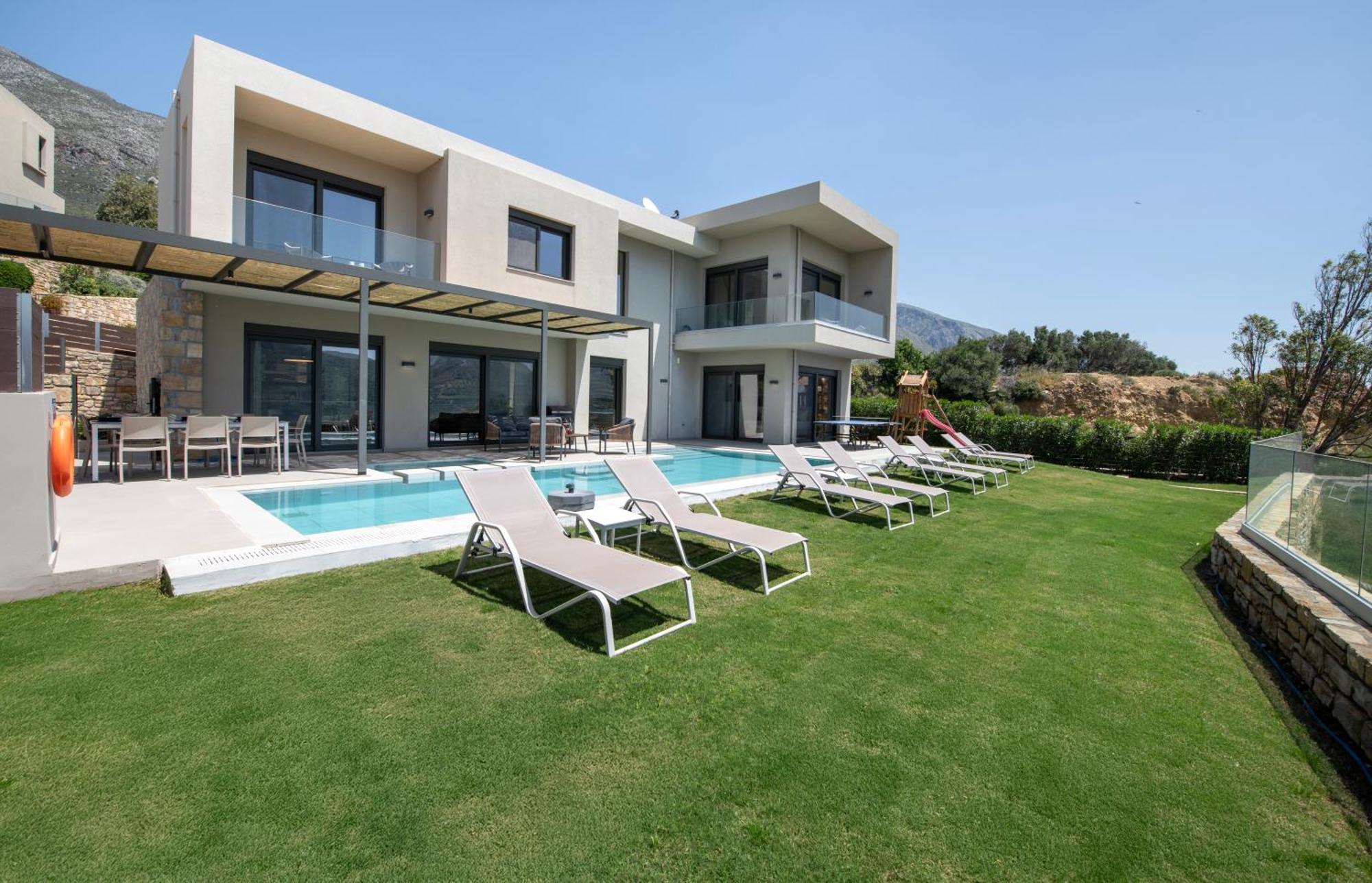 Porti Villas Aphrodite Asomatoi Extérieur photo